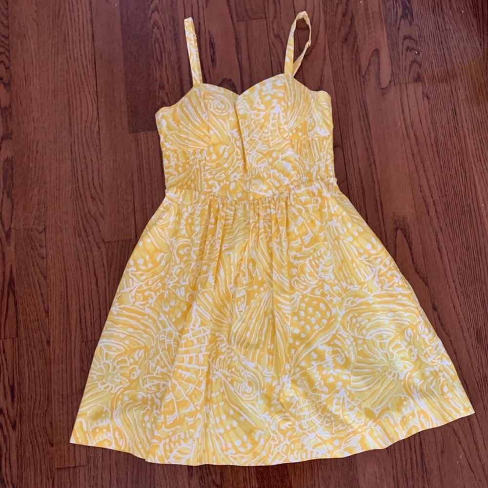 Lily Pulitzer yellow dress
